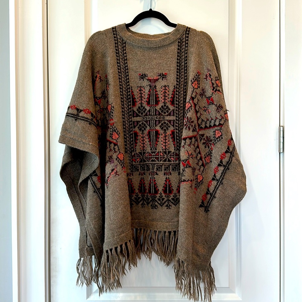 Peruvian Connection 100% alpaca shawl, one size